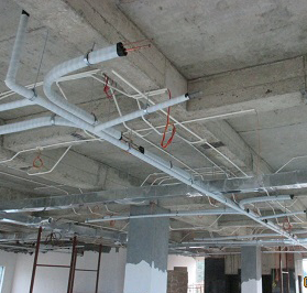 Lắp đặt đường nước xả: (đường nước ngưng tụ)